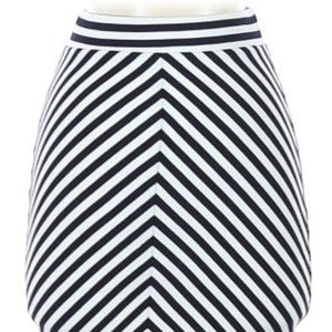 Striped summer skirt